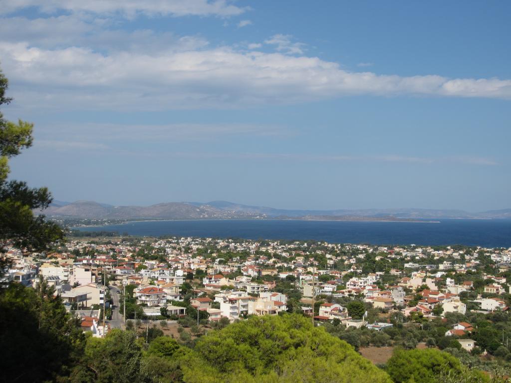 Villa Verde Apart-Hotel Néa Mákri Exteriör bild