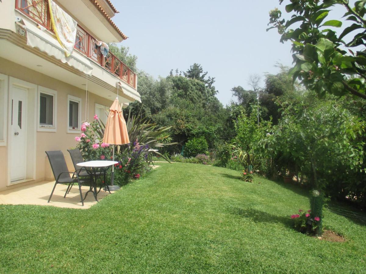 Villa Verde Apart-Hotel Néa Mákri Exteriör bild